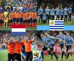 Puzzle Ολλανδία - Ουρουγουάη, ημιτελικοί, Νότια Αφρική το 2010